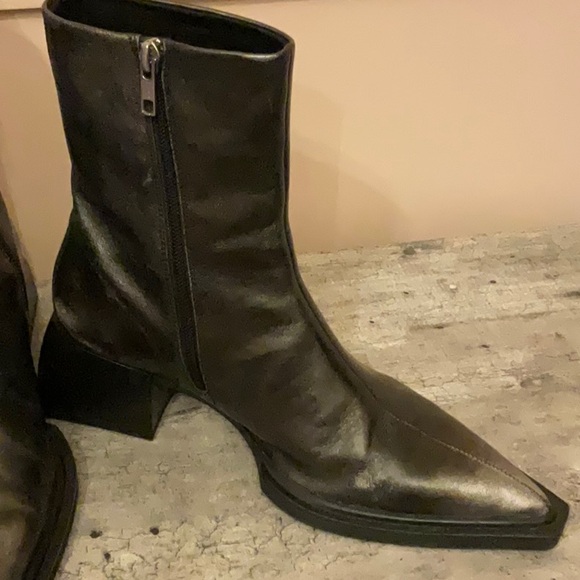 Vagabond Vivian Ankle Boots in Silver Gray - Picture 9 of 13